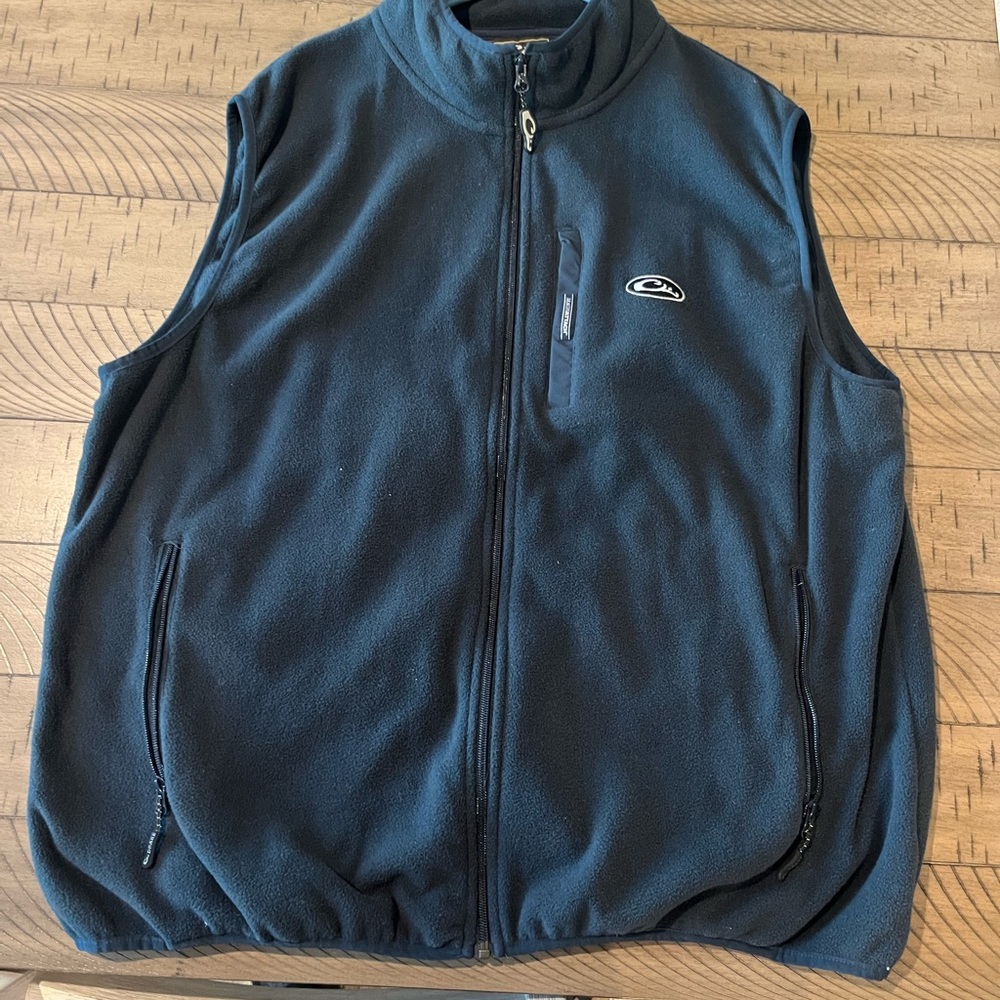 Drake Navy Fleece Vest